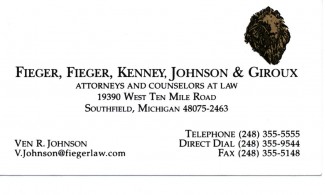Fieger, Fieger, Kenney, Johnson, & Giroux