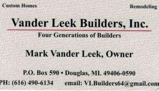 VanderLeek Builders, Inc.